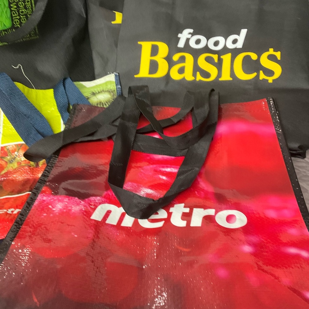 🥰 4/$25 - Grocery Reusable Shopping Bag Collection (18)